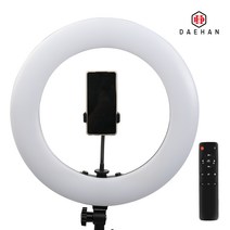 링라이트 1인 개인방송 촬영 조명 2세대, 2세대 핑크-18인치 조명+고급 삼각대-ST-8021