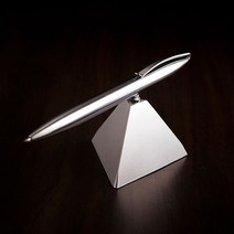 피라미드홀더 자석 스탠드 볼펜 필기 판촉볼펜, 없음