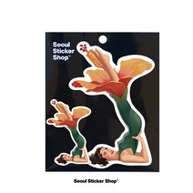 [헬스레이디스] 플라워 핀업걸 03