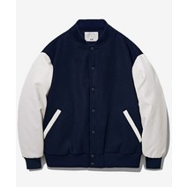 페플 스타디움 재킷 미니멀 오버핏 스타디움 자켓 네이비 JDOT1319 Minimal overfit stadium jacket navy JDOT1319