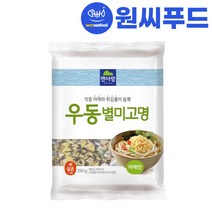 원씨푸드 면사랑 건더기스프 우동별미고명 야채맛 500g 후레이크 덴가스