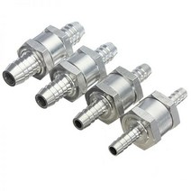 편도 6810121416mm 6 사이즈 밸브 알루미늄 합금 연료 비 복귀 체크 맞춤 기화기 도매 가격, 12mm