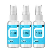 답이답이다 스프레이형 손 소독제, 50ml, 3개