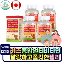 식약처인증 종합 미네랄 멀티 비타민 영양제 꾸미 아이 유아 주니어 A B6 B12 비오틴 씹어먹는 캐나다 데일리 비타민제 복합 비타민E 키즈 MULTI VITAMIN 젤리구미 추천