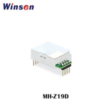 10pcs Winsen MH-Z19D NDIR CO2 모듈 고감도 저전력 소비 UART PWM 출력 내수 증기 간섭, 03 400-10000ppm