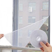 접착식 방충망 [셀프보수 창문 유리창 모기장 베란다 스티커 간편], 화이트
