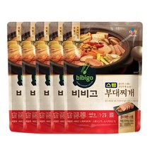 CJ 비비고 부대찌개 460g x 5팩, 5개
