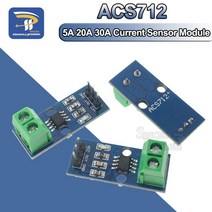 홀 전류 센서 모듈 ACS712 모델 아두이노 AC DC 전류 감지 보드용 1 개 20A 30A|arduino new|arduino new sensorarduino sen, 1개, 단일