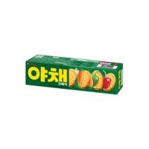 롯데 야채크래커 83g 4개 쫀듯한 바삭한 수제쿠키 사무실간식, 18개
