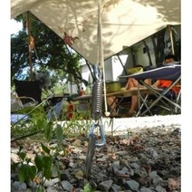 바람저항 완충 타프설치용 스프링 타프팩 안전장비 캠핑용품 콜팩 단조팩 스트링고정 글램핑 튼튼한 캠린이