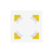 사진 엽서 벽부착용 모서리 코너 스티커 앨범 다이어리꾸미기 답례스티커 제작스티커 다꾸용품 만들기