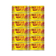 동원 매운 고추 참치 캔 100g 12캔 세트 대용량 참치 통조림 반찬 코스트코 동원몰, 동원 매운 고추참치 100g x 12캔