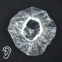 미용실 파마 염색용 비닐 귀마개 일회용귀커버 100pcs