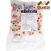 오너트리 팬더모양 피쉬볼 500g 캐릭터 어묵 동물모양 오뎅 아이들 간식, 1봉