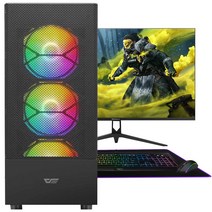 i7-10700F 조립컴퓨터 데스크탑 32인치 144 게이밍컴퓨터 풀세트, 게이밍01) GTX650[ST10-A1], SSD120G[기본]