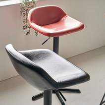 Sunshine 빈티지 바의자 레트로 바텐더체어 에펠 빠의자, 레드