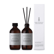 샌달우드 릴리 디퓨저 우디레인향 천연 실내방향제 200ml x2 총400ml, 9 우디레인WoodyrainX2, 2개