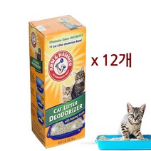 암앤해머 분말 탈취제 567g x12개 모래탈취제, 12개