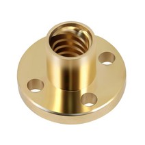 T8 리드 스크류 너트 황동 너트 피치 2mm 8mm 리드 2mm DIY T8 스크류 사다리꼴