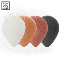 청소앤 곤약스펀지 세트1 4종세트 보습 각질제거, 단품
