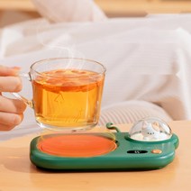 핫플레이트 전기곤로 머그잔 매트 미니 휴대용 핫플레이트 1구 버너 hotplate, FREE, 분홍색