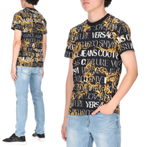기타 [명품]베르사체진 프린트 73GAH6S0 JS099 G89 남성 반팔티셔츠 73GAH6S0JS099G8903