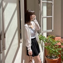 핫핑 너그리고나 밴딩플레어 치마바지