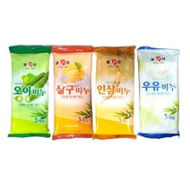 말표 천광 세안비누 3P 오이 살구 인삼 우유 4종류 저렴한 거품 손 빨래 대용량 업소, 말표 인삼비누 3개입, 본상품선택