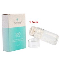 피부미용기계 얼굴마사지기 마사지기 괄사FDA Hydra Needle HN 20 티타늄 히알루론산 펜 스탬프 올인원 세, 04 1.0mm