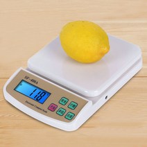 정밀 미니 가정용 전자 저울 10kg 주방 저울 그램 저울 식품 지능 칭량 건조-10374, 02. 5kg / 1g 【이중 전기