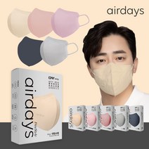 [30매] 에어데이즈 조정석 2D 컬러마스크 공산품 C타입 새부리형, 대형 30매, 체리블라썸