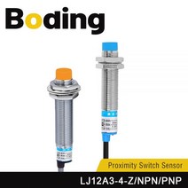 보딩 근접 스위치 Lj12a3-4-z/bx Lj12a3-4-z/ay Dc Npn 3 선 정상 개방 24v 36v 금속 인덕터 M12, LJ12A3-4-Z AY PNP_5PCS