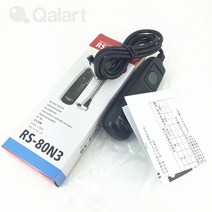 캐논 EOS R5 5DS 5DSR 7D 5D Mark II III IV 6D 50D 40D 1DX Mark II 1D IV 카메라 호환 릴리즈 셔터 케이블 리모컨 RS-80N3