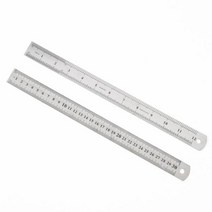 스틸자 30cm 300mm 철자 스텐 쇠 자 DD-10023 20cm 15cm 알루미늄자 스틸자제작 판촉tkan854, &상품선택&