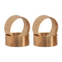 4PCS 14G Brass Internal Beadlock Ring Clamp Ring Fit 1.0 Wheel Rim For 124 RC Crawler Axial SCX24 Up