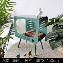 빈티지 미니 철재 레트로 협탁 장식장 틈새 테이블 서랍장 코너 거실 심플디자인, K