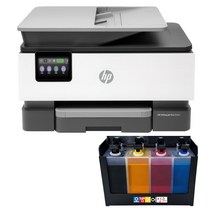 HP9120 잉크젯 Wifi 팩스 복합기 무한잉크 400ml HP9010 후속 가정용 사무용, HP9120 + 클로버 무한잉크 (400ml)