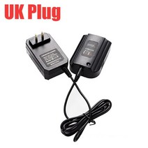디월트충전기 호환 Dewalt 14.4V 20V 슬라이드 스타일 리튬 배터리 충전기 용 교체 DCB107 DCB115 DCB143 D, 03 UK Plug
