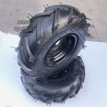 ATV 4륜 오토바이 농기계 타이어 휠 13X5.00-6인치, 3공 휠 은색