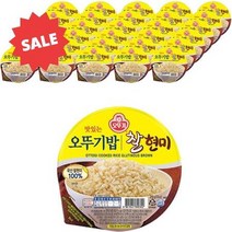 오뚜기밥 찰현미 210g X 12개 즉석밥 간편식, 상세페이지 참조, 상세페이지 참조, 상세페이지 참조