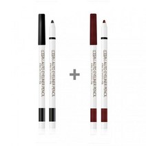 젤 아이라이너 오토펜슬, 옵션:02호 트윙클블랙+05호 트윙클버건디, 단품