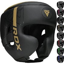 RDX 복싱 헤드기어 MMA 킥복싱 훈련 스파링 헬멧, 골든