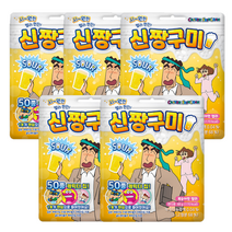신짱 구미 복숭아맛 젤리, 48g, 5개