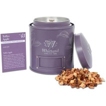 Whittard 위타드 토피 애플 루즈 티 캐디 100g 1팩
