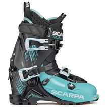 Scarpa 스키부츠 Gea Alpine Touring Ski Boots Womens 2023, Aqua/Black, 22.5