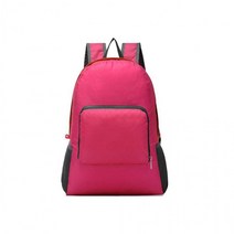 여행용 접이식 백팩(핑크)