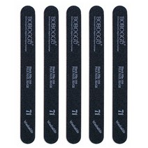 보보꾸 프로 손톱파일 강함 100 71, 블랙, 5개