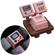 키보드 커스텀 키캡 DIY MAC 기계식 레트로 맞춤형, K-04 Pink Keycap