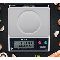 15Kg 마트 업소 계량용 디지털 저울 중량저울 계량용품 측정저울 산업용저울 디지털전자저울, KS-15K