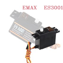 Emax ES3001 아날로그 금속 방수 서보 모터 기어 서보 RC 자동차 보트 비행기용 13kg 토크, 01 4 pieces